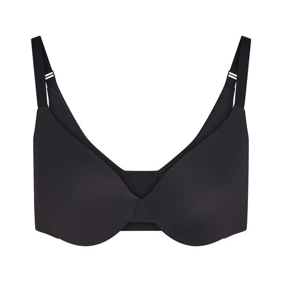 NWT! Skims Full Coverage Smoothing Intimates Lightly Lined Bra in Onyx - 34B - Picture 6 of 7